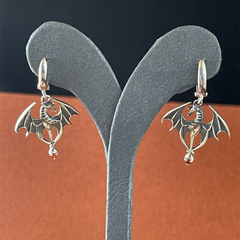 Vintage Bat Earrings
