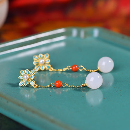 Nefertiti Tassel Earrings
