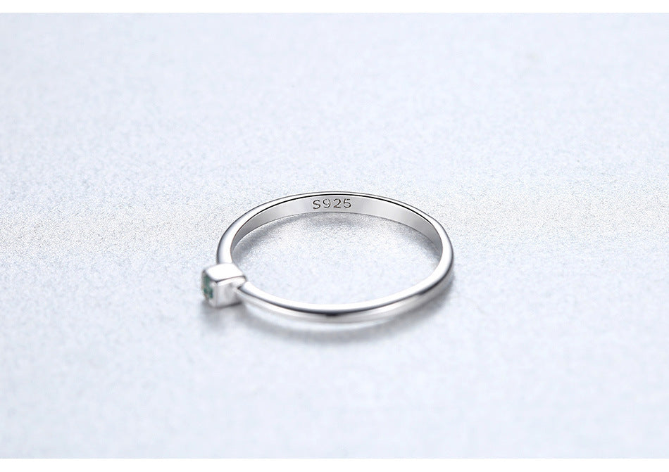 Single Stone Summer Ring