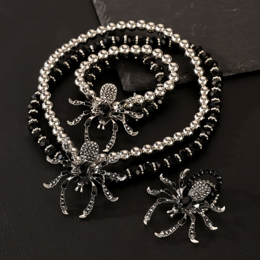 Eerie: Dark Spider Big Ear Studs