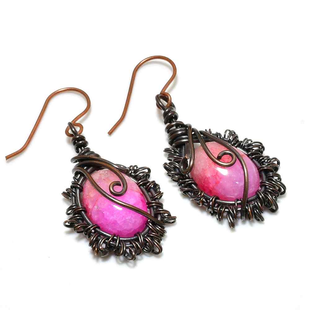 Ember’s Grace – Carnelian Copper Drops