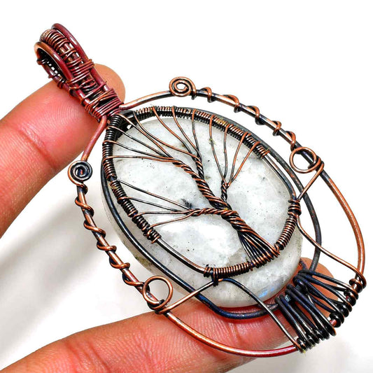 Sylva’s Root – Tree of Life Crystal Pendant