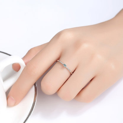 Single Stone Summer Ring