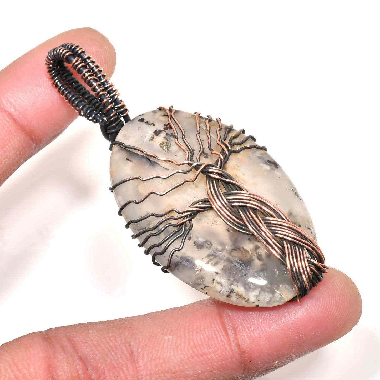 Gaia’s Embrace – Copper Tree of Life Pendant