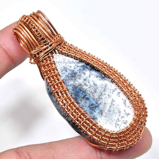 Terra Harmony – Copper Gemstone Pendant