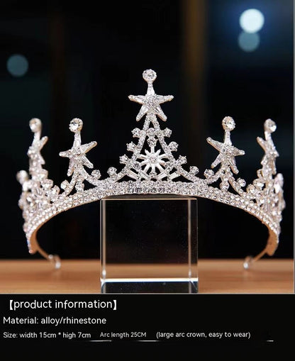 Halo Luxe Bridal Crown