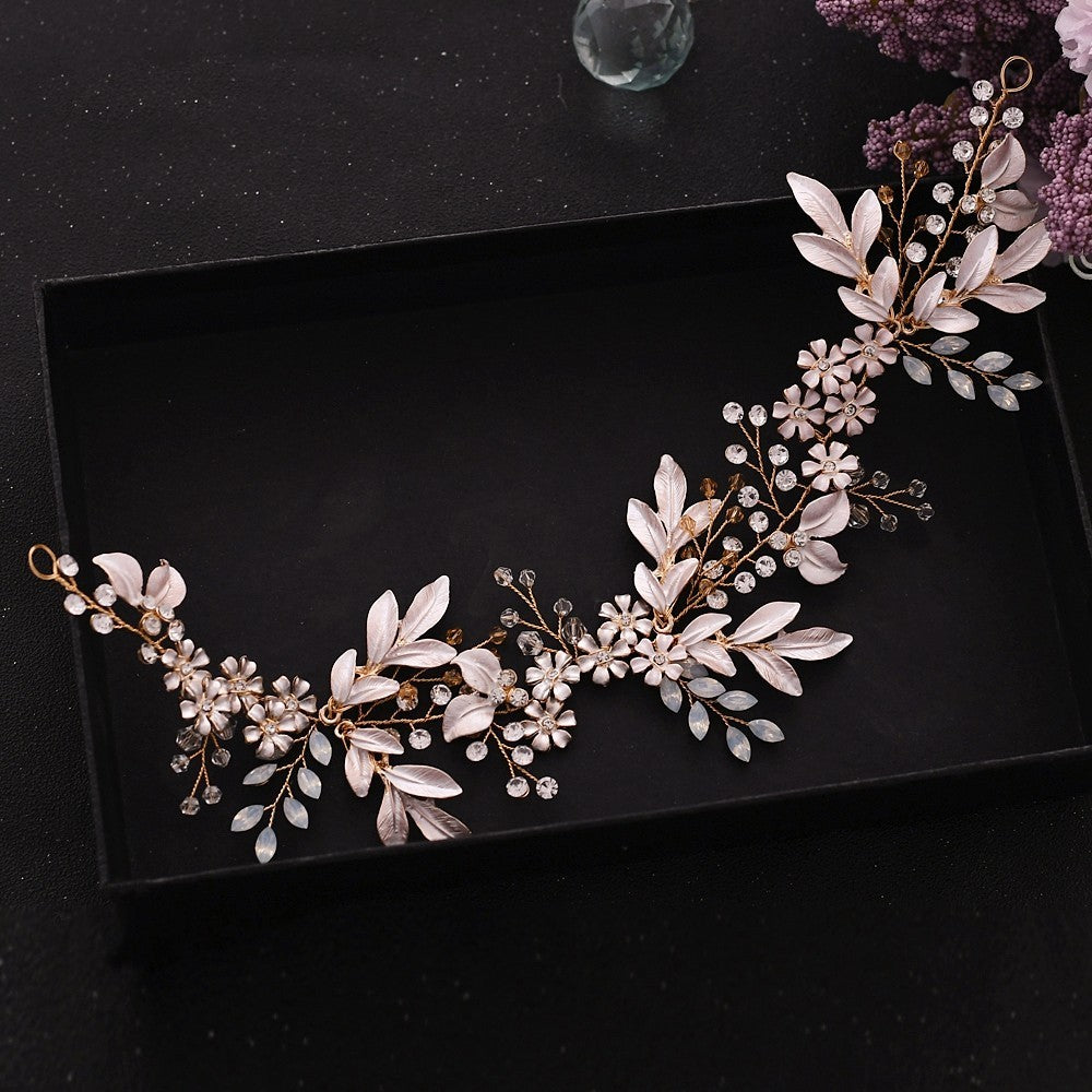 SparkleWave Crystal Headband