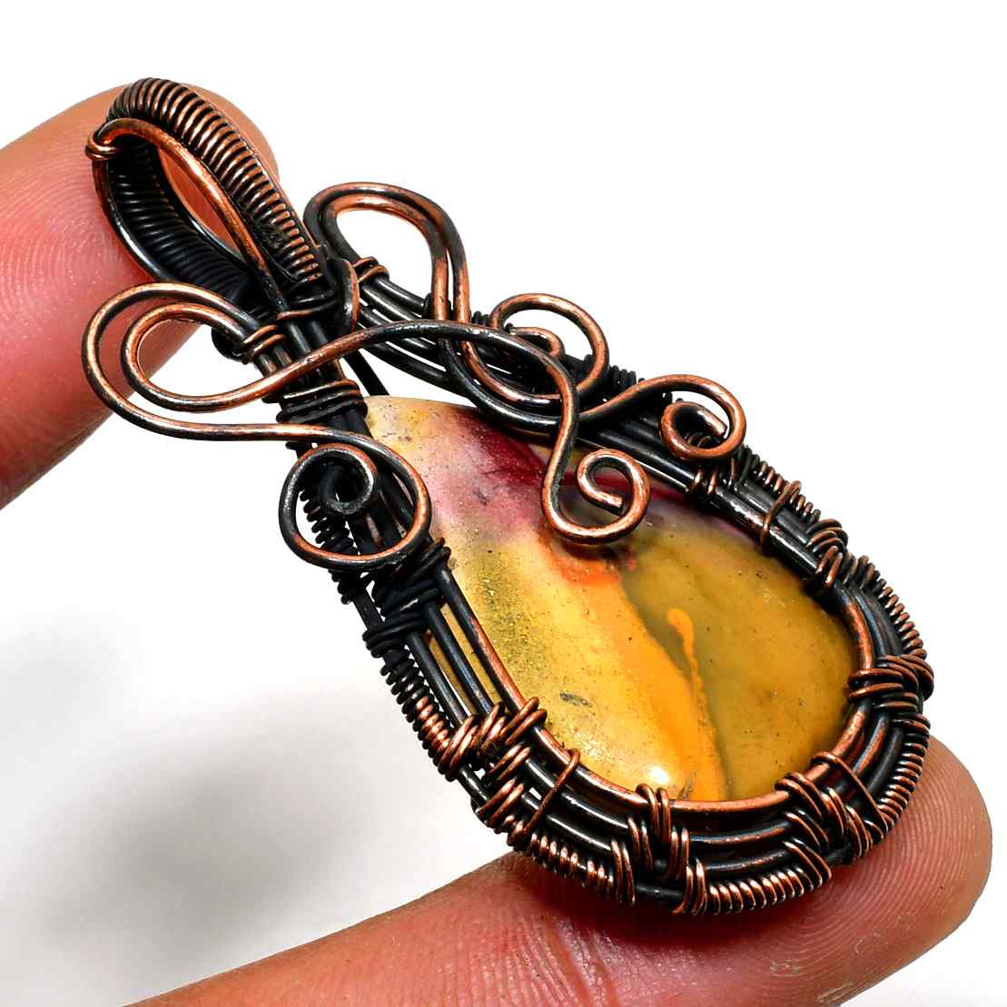 Serenity’s Song – Wire-Wrapped Gemstone Pendant
