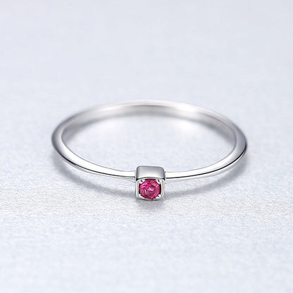 Single Stone Summer Ring