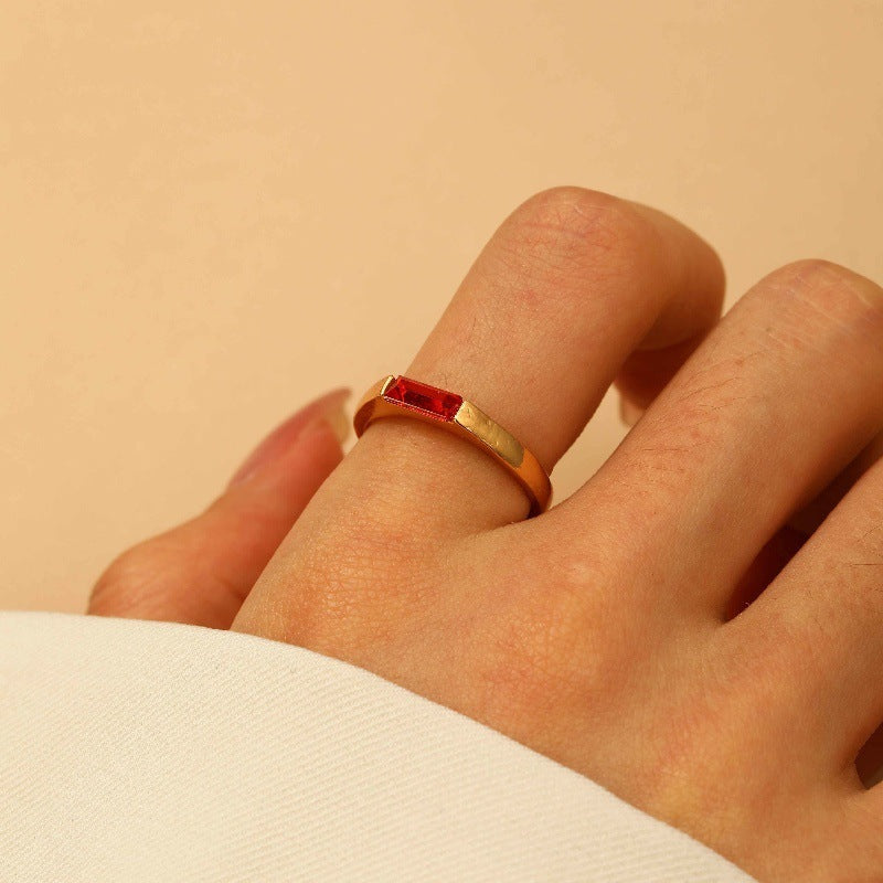 Zoe Stone Ring
