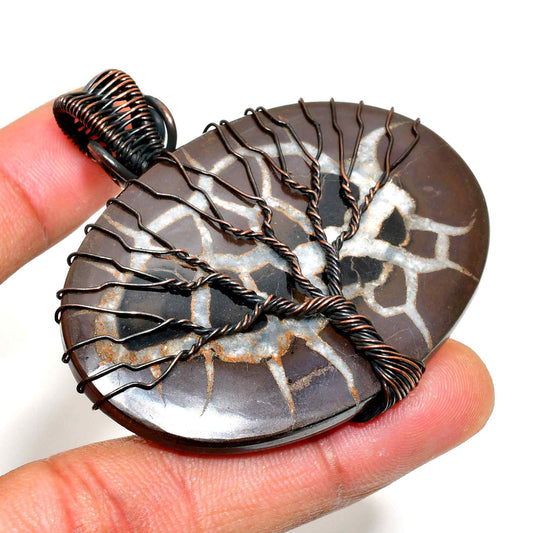 Gaia’s Embrace – Copper Tree of Life Pendant