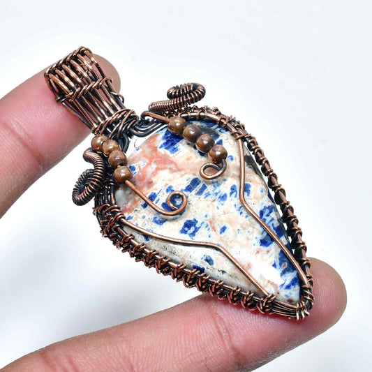 Gaia’s Muse – Ceramic Bronze Pendant