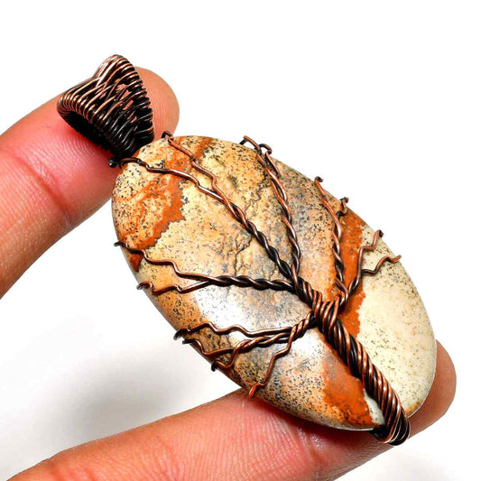 Gaia’s Embrace – Copper Tree of Life Pendant