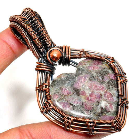 Heart of Gaia – Copper Crystal Pendant