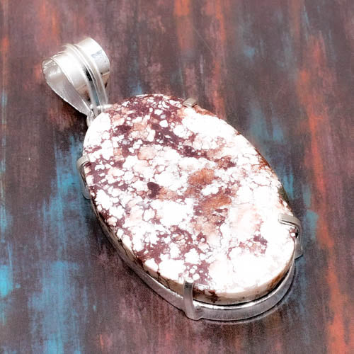 Gaia’s Embrace – Jasper & Sterling Silver Pendant