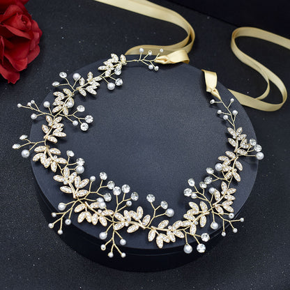 Radiant Bridal Rhinestone Hair Band