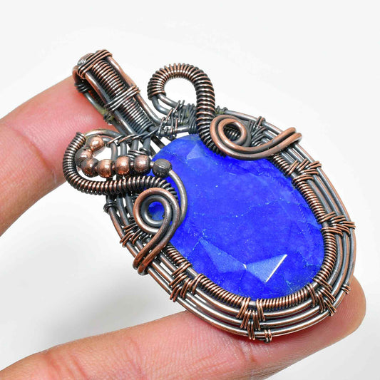 Serenity’s Veil – Lapis Lazuli Silver Pendant