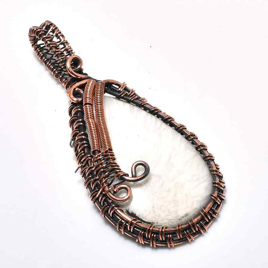 Serenity’s Essence – Antique Bronze Quartz Pendant
