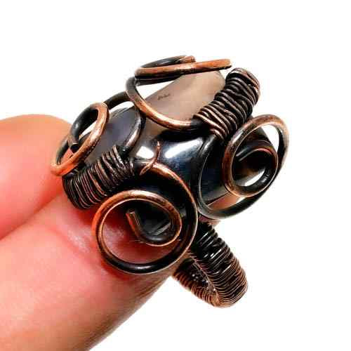 Gaia’s Ground – Hematite Copper Ring