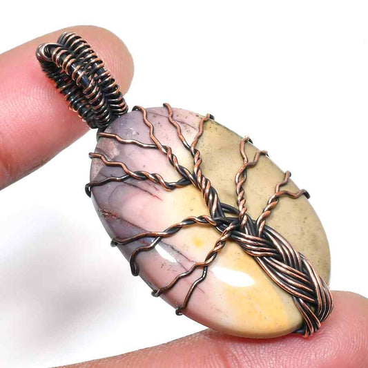 Gaia’s Harmony – Copper Tree of Life Pendant