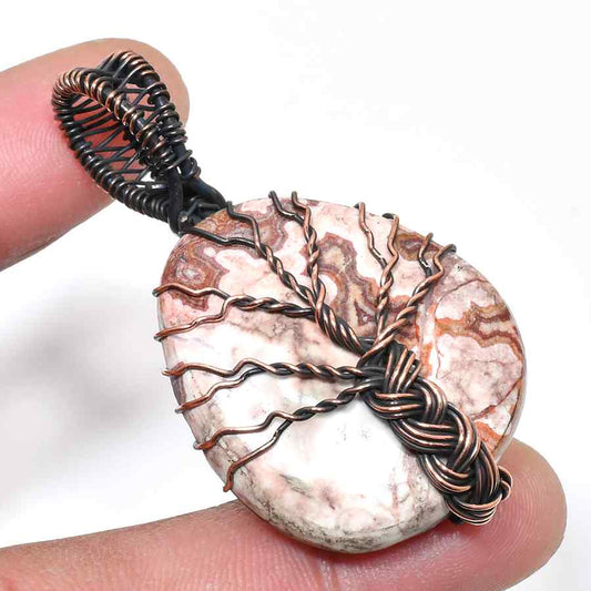 Gaia’s Embrace – Tree of Life Copper Pendant