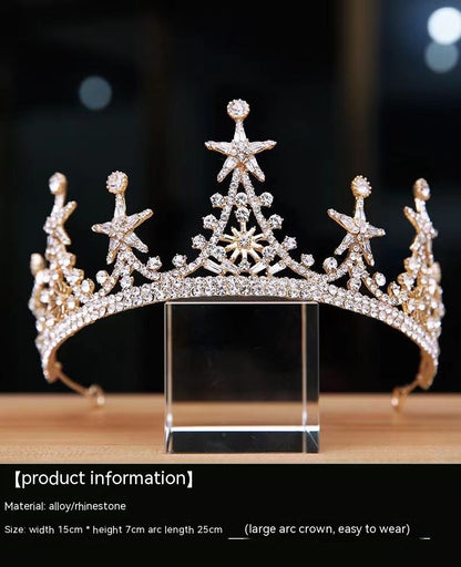 Halo Luxe Bridal Crown