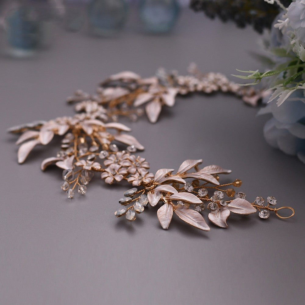 SparkleWave Crystal Headband