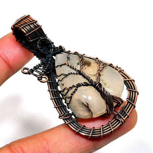 Gaia’s Embrace – Crystal Tree of Life Pendant