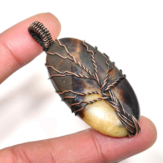 Gaia’s Embrace – Copper Tree of Life Pendant