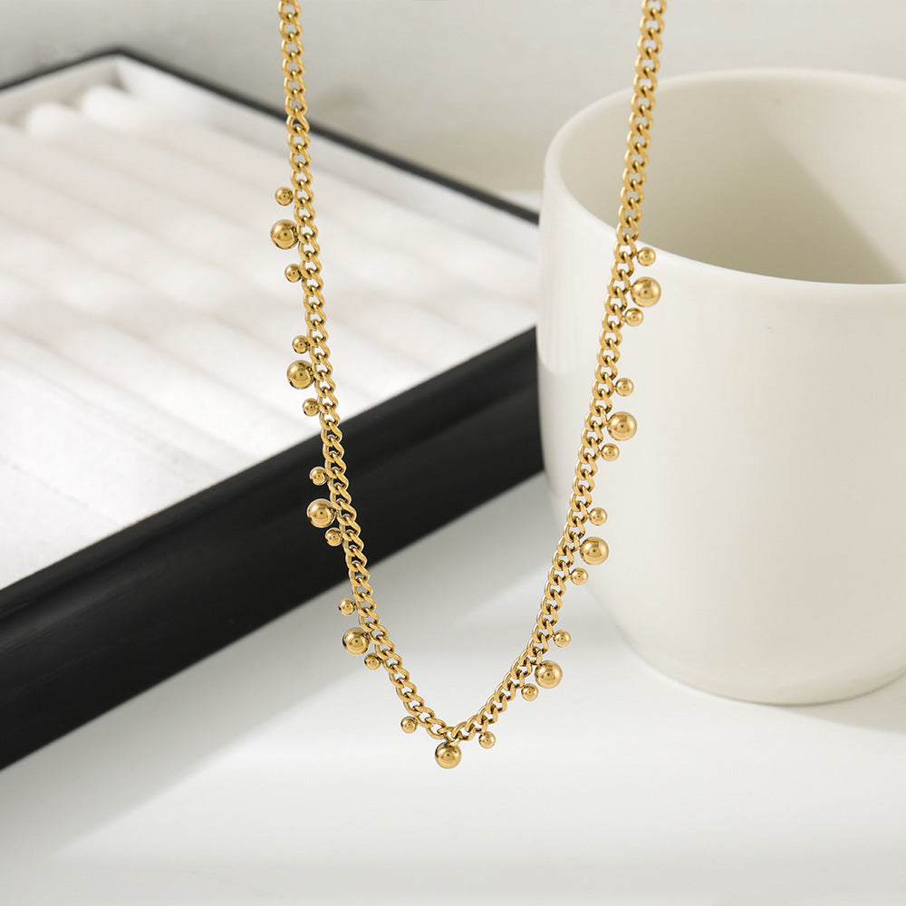 Tassel Ball Necklace
