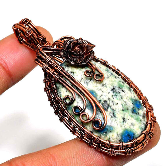 Mystic Truth – Lapis Lazuli Copper Pendant