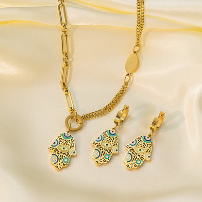 Eye Drop Charm Bracelet