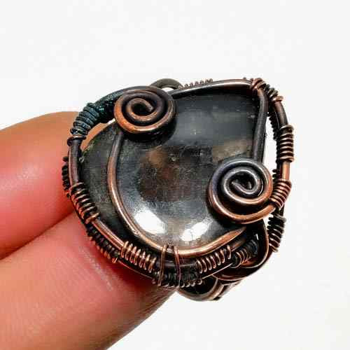 Gaia’s Guard – Black Tourmaline Ring