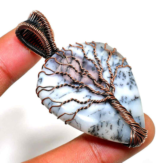 Earthsong – Copper-Wrapped Tree of Life Pendant
