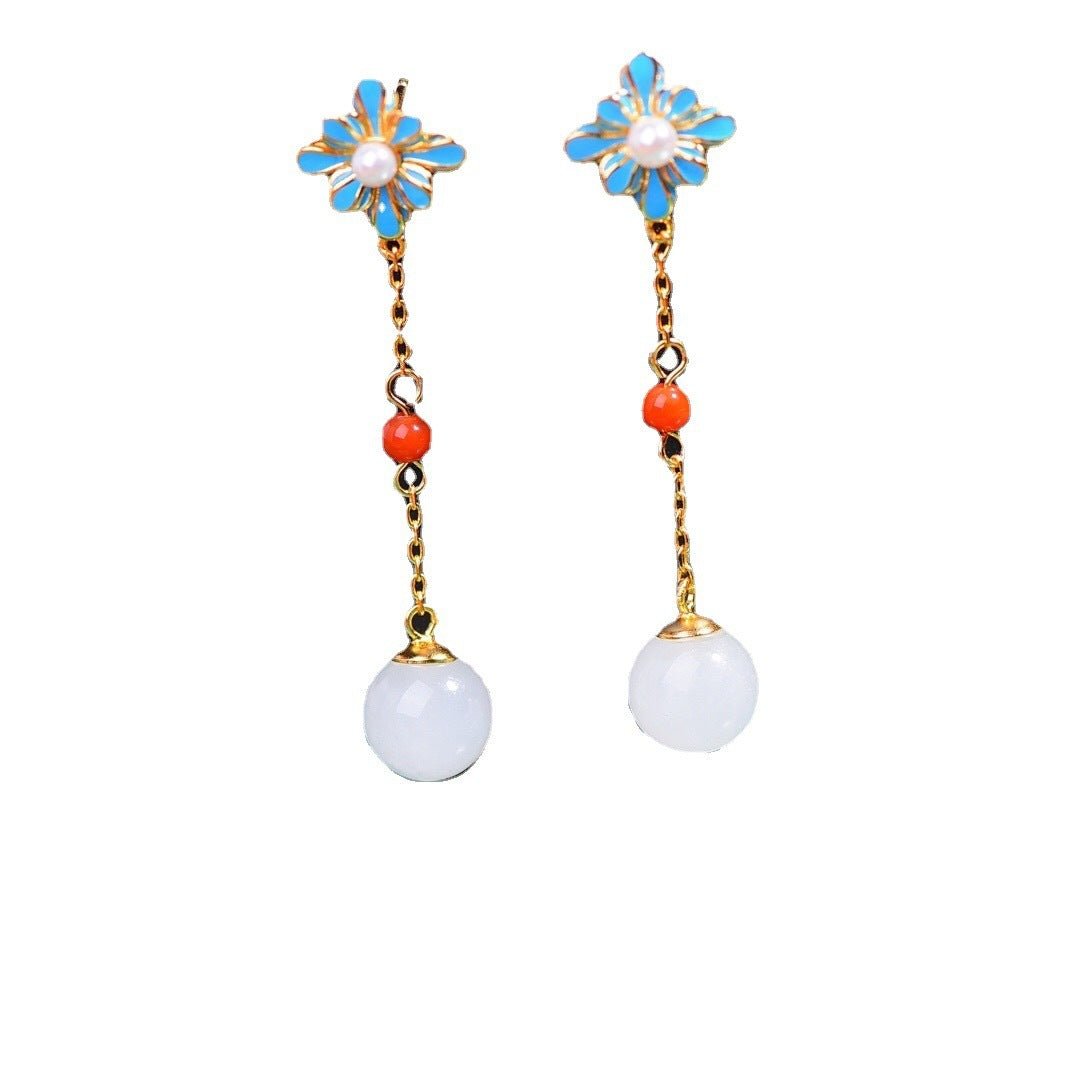 Nefertiti Tassel Earrings