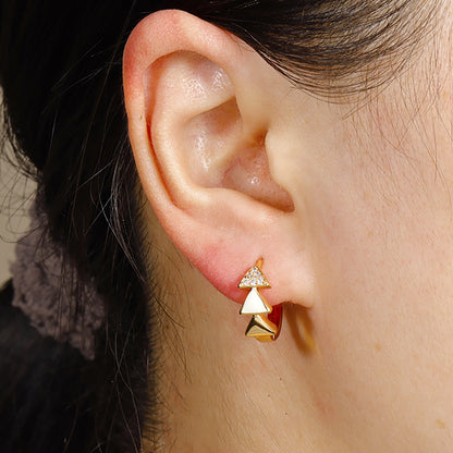 Triangle Vibe Retro Earrings