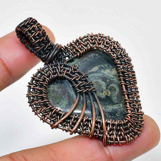 Gaia’s Guard – Copper & Stone Talisman