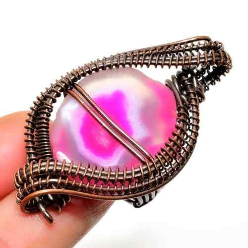 Artisan’s Embrace – Copper Agate Ring