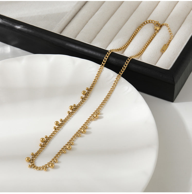 Tassel Ball Necklace
