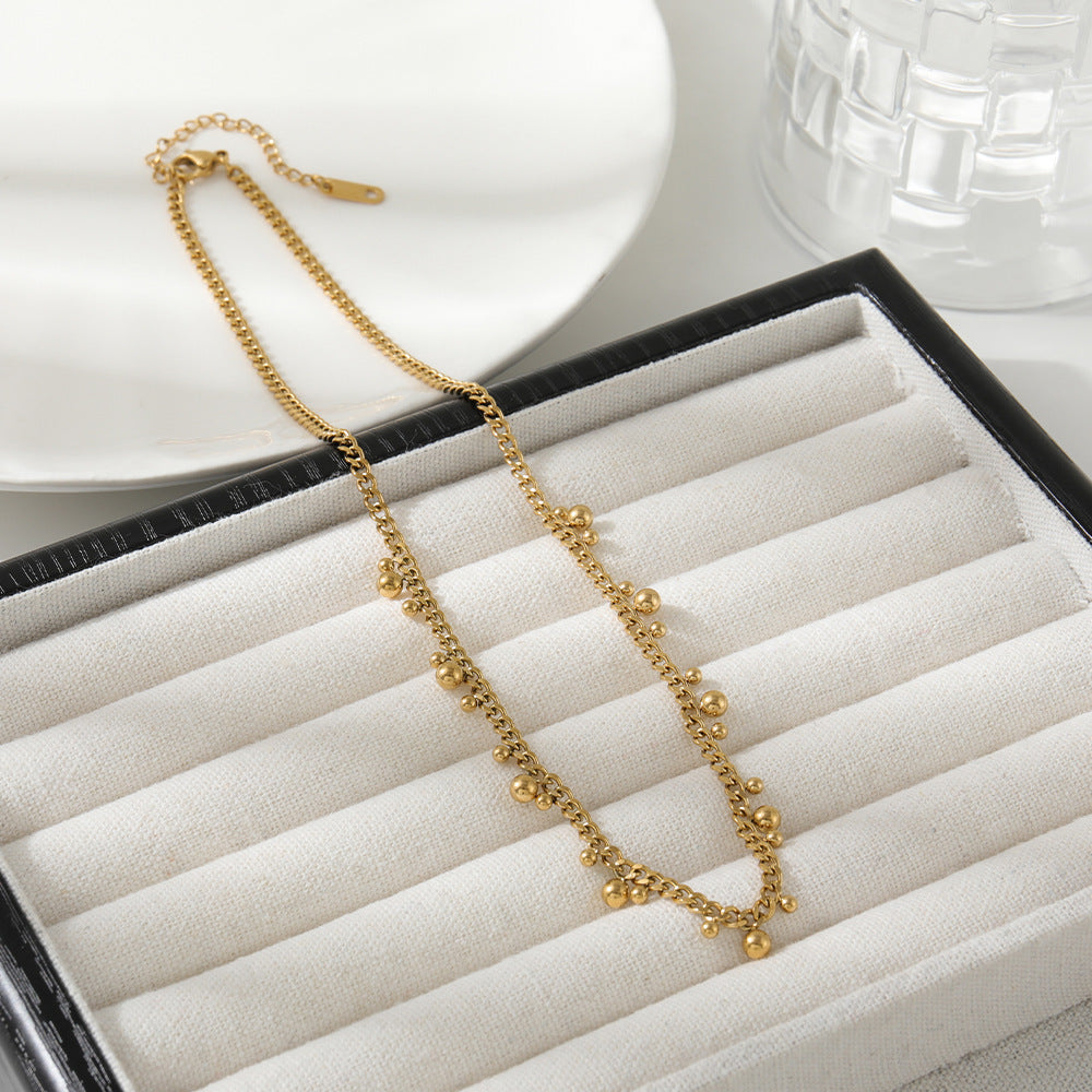 Tassel Ball Necklace