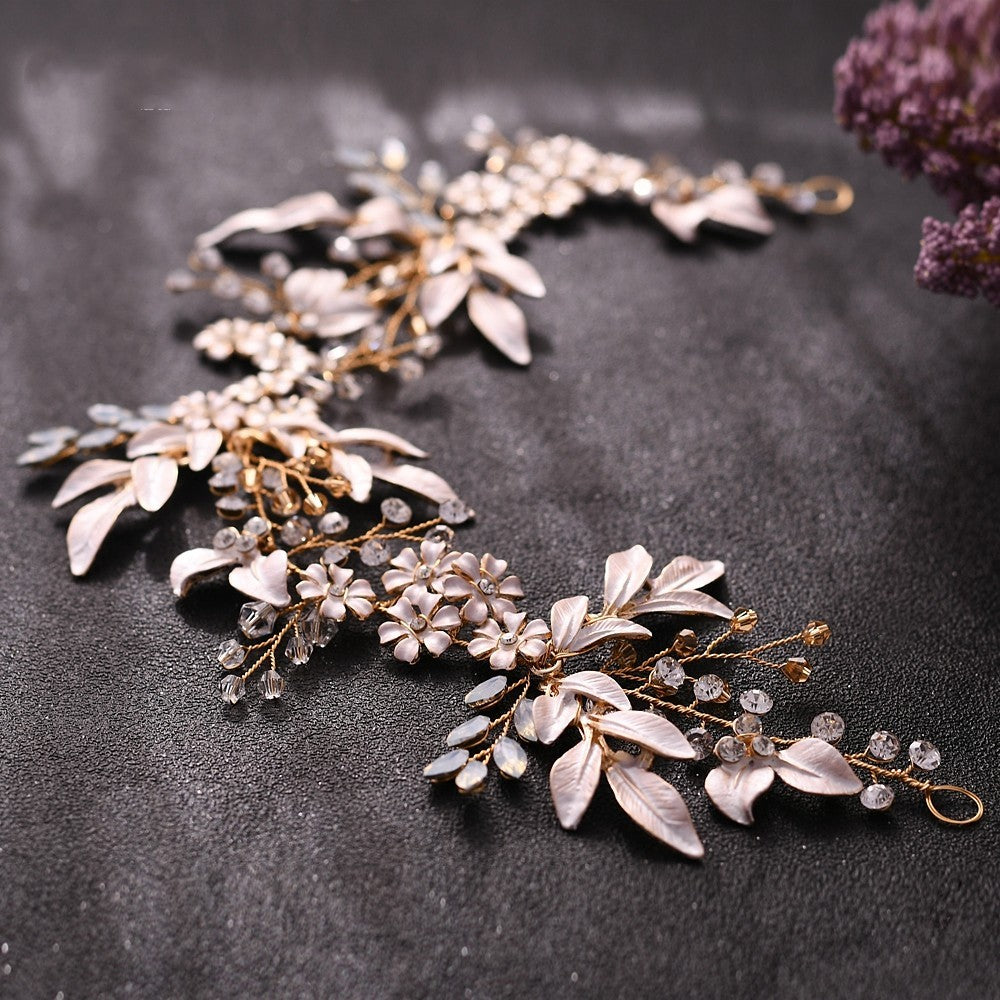 SparkleWave Crystal Headband