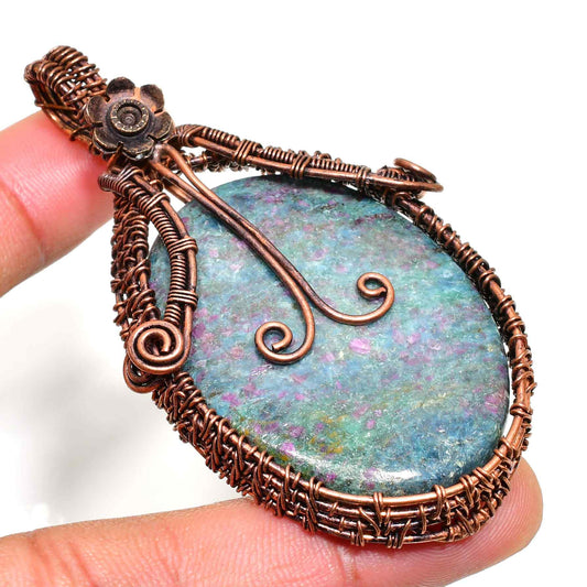 Celestial Harmony – Harmony Stone Copper Pendant