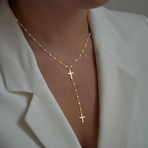 Embrace Cross Necklace