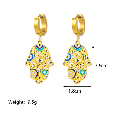 Eye Drop Charm Bracelet