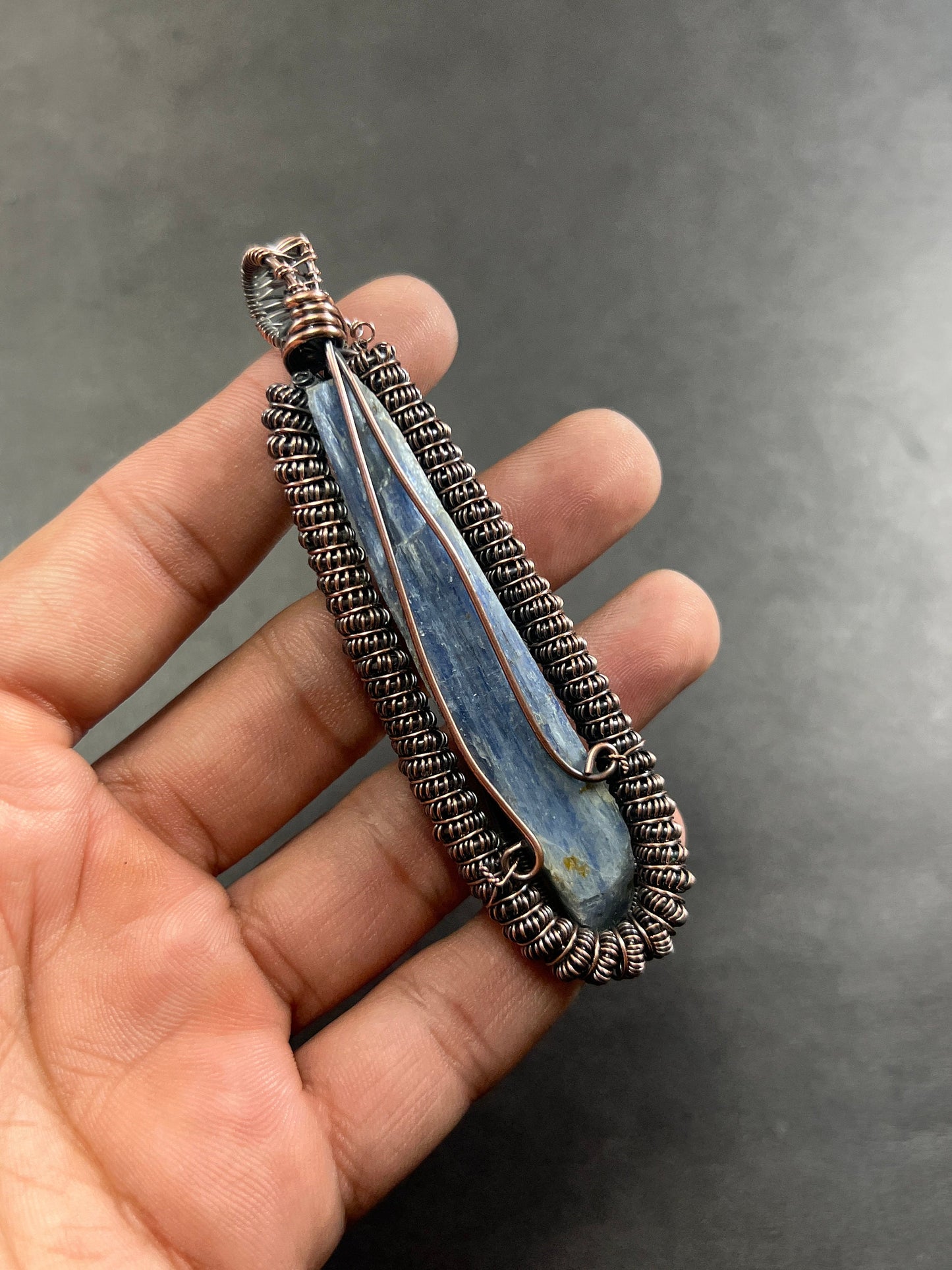 Blue Kyanite Gemstone Pendant