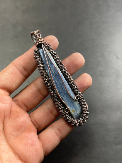 Blue Kyanite Gemstone Pendant