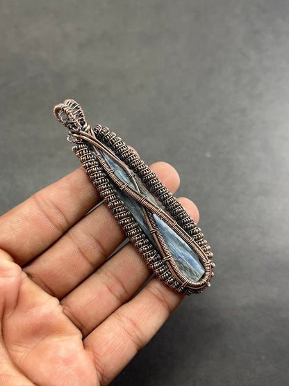 Blue Kyanite Gemstone Pendant