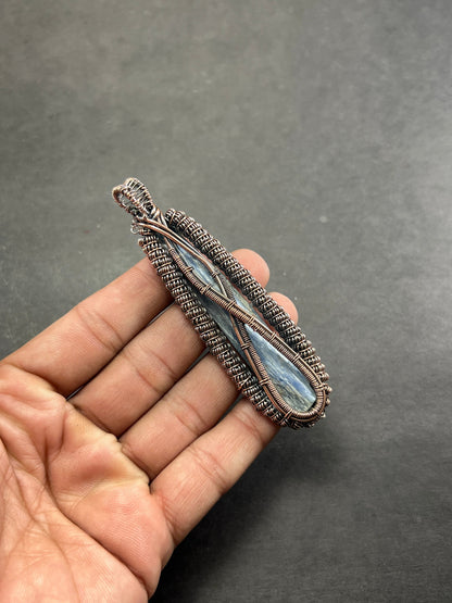 Blue Kyanite Gemstone Pendant