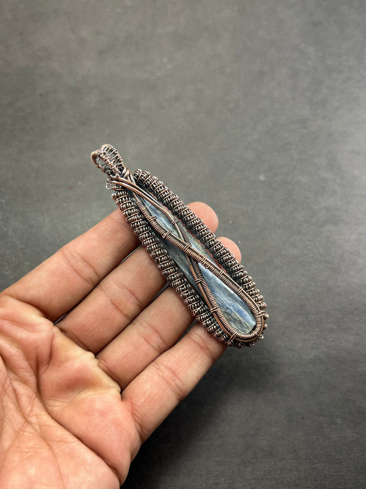 Blue Kyanite Gemstone Pendant