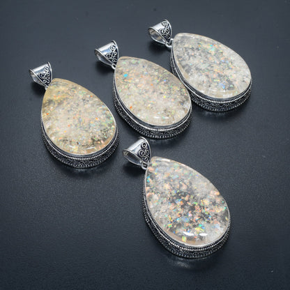 Orange Ethiopian Fire Opal Gemstone Pendant